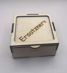 Zeige Details für Holzbox mit Spruch Bild von Holzbox mit Spruch